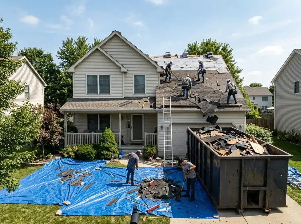 roof-replacement-debris-remova-004 — frequently asked questions, Cheapest Dumpster Rentals in Cocoa Beach, FL